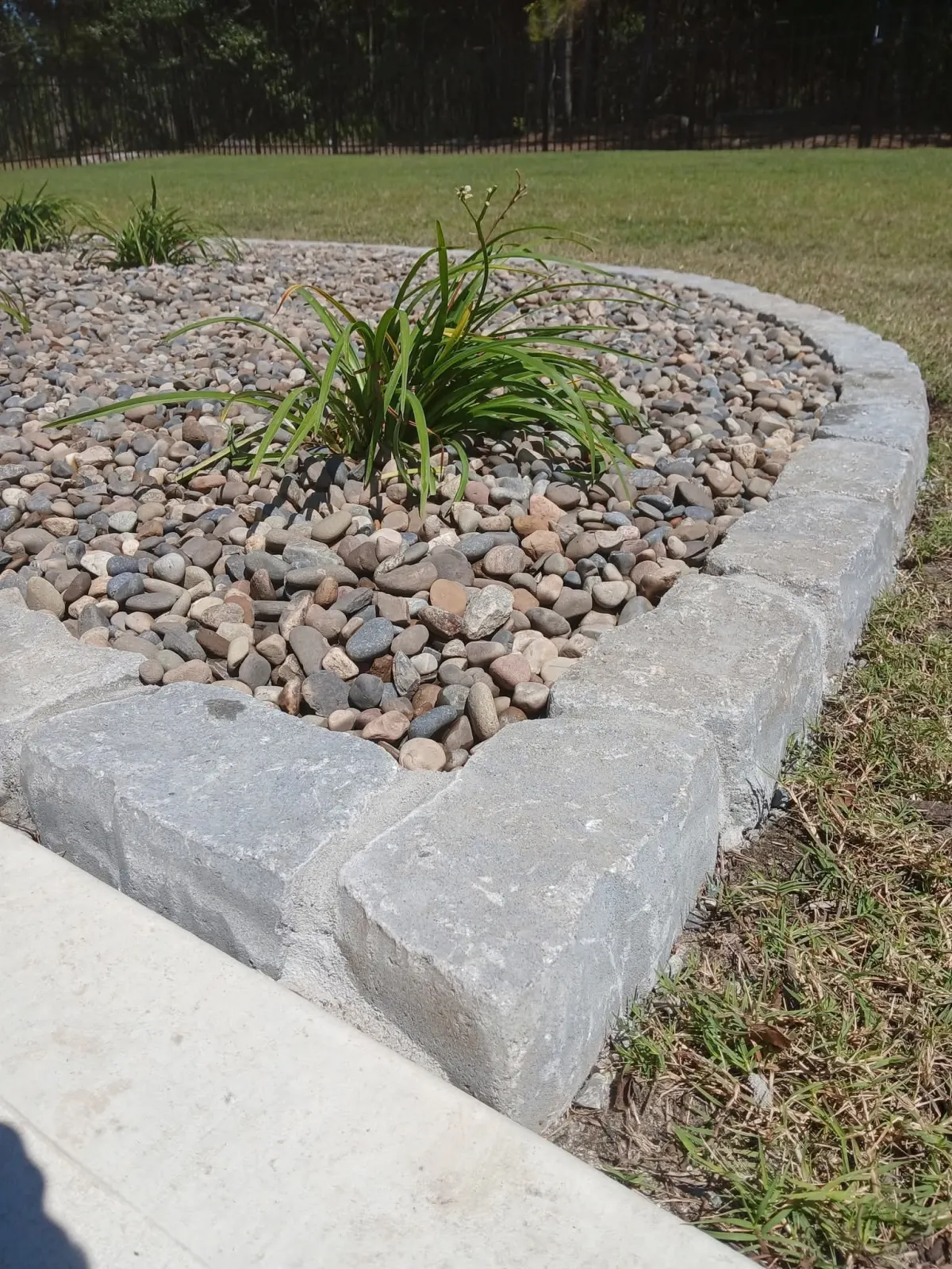 Placeholder image for stone edging and planting bed work