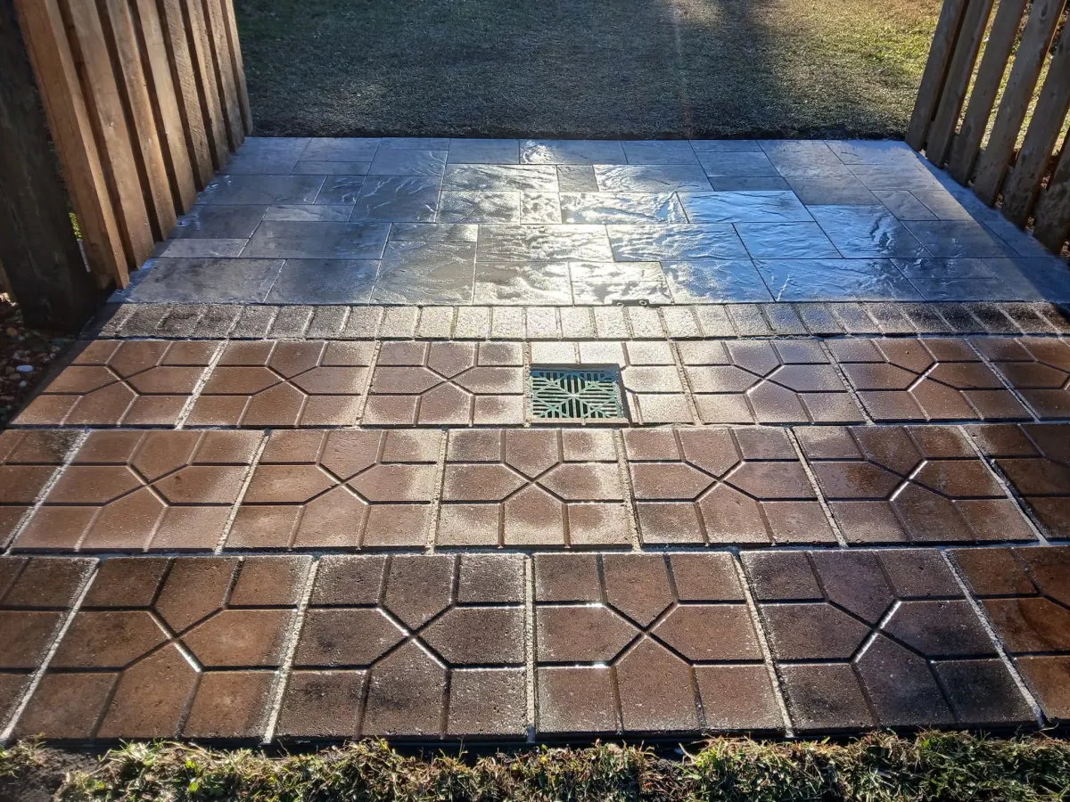 Placeholder image for a front entry walkway project
